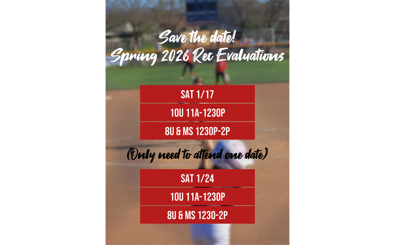 2026 Rec Evaluations